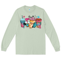 Matcha pet groomer coffee cups Long Sleeve Tee - Zillion Design Studio