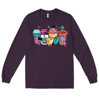Plum pet groomer coffee cups Long Sleeve Tee - Zillion Design Studio