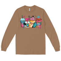 Toasted Coconut pet groomer coffee cups Long Sleeve Tee - Zillion Design Studio