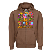 Chestnut take me where summer never ends Zipper Hoodie - Zillion Design Studio
