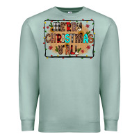 Seafoam merry christmas y'all Premium Sweatshirt - JahusDesignShop