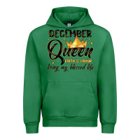 Emerald december queen faith and favor living my blessed l Urban Hoodie - MaliasSmallBusiness
