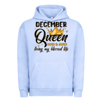Pigment Grape Ice december queen faith and favor living my blessed l Urban Hoodie - MaliasSmallBusiness