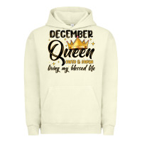 December Queen Faith And Favor Living My Blessed L Urban Hoodie | Teevron