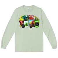 Matcha monster truck coffee cups Long Sleeve Tee - Zillion Design Studio
