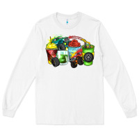 White monster truck coffee cups Long Sleeve Tee - Zillion Design Studio