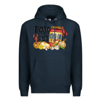 Navy belle of the boil crab oil Premium Hoodie - MaliasSmallBusiness