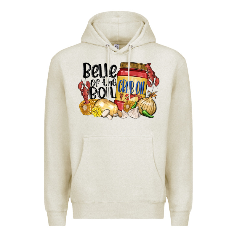 Belle Of The Boil Crab Oil Premium Hoodie by MaliasSmallBusiness | Teevron
