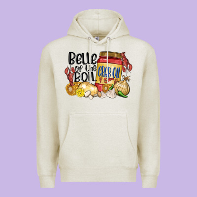 Belle Of The Boil Crab Oil Premium Hoodie Designed By Maliassmallbusiness