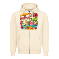 Sandshell sweet summer time Zipper Hoodie - Zillion Design Studio