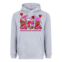 Heather Grey valentines day rca resident care assistant Heavyweight Hoodie - AdoDesignShop