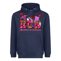 Navy valentines day rca resident care assistant Heavyweight Hoodie - AdoDesignShop