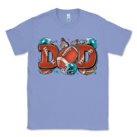 Colony Blue dad American football Classic Tee - Zillion Design Studio