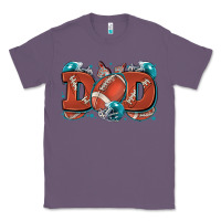 Lavender dad American football Classic Tee - Zillion Design Studio