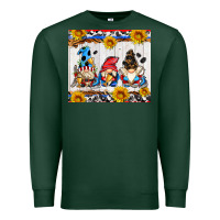 Sports Green hockey gnomes Premium Sweatshirt - AdoDesignShop