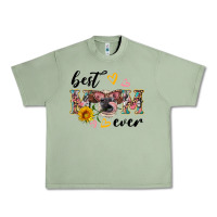 Oil Green best mom ever with cow Urban Heavy Tee - Artiststas