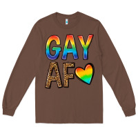 Chestnut gay af Long Sleeve Tee - texasbilliewilder
