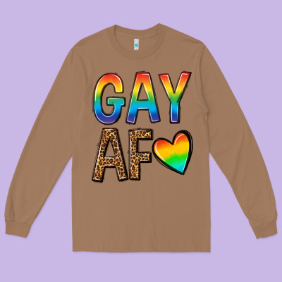 Long Sleeve Tee gay af