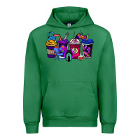 Emerald gaming coffee cups Urban Hoodie - NancyCooperArtShop