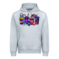 Heather Grey gaming coffee cups Urban Hoodie - NancyCooperArtShop