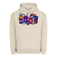 Pigment French Oak gaming coffee cups Urban Hoodie - NancyCooperArtShop