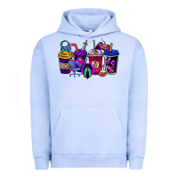 Pigment Grape Ice gaming coffee cups Urban Hoodie - NancyCooperArtShop