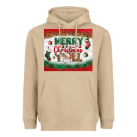 Mushroom merry christmas y'all tumbler Heavyweight Hoodie - BundleAndBundleShop