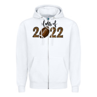 Closs Of 2022 American Football Zipper Hoodie | Teevron