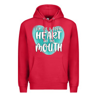 Cardinal i have got a good heart but this mouth Premium Hoodie - MaliasSmallBusiness