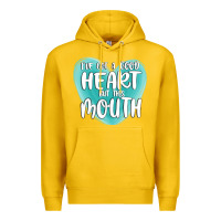 Lemon i have got a good heart but this mouth Premium Hoodie - MaliasSmallBusiness
