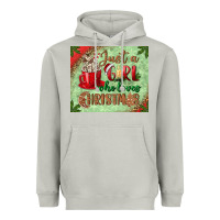 Moon Dust just a girl who loves christmas mousepad Heavyweight Hoodie - BundleAndBundleShop