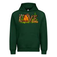 Forest Green camping love Urban Hoodie - NancyCooperArtShop