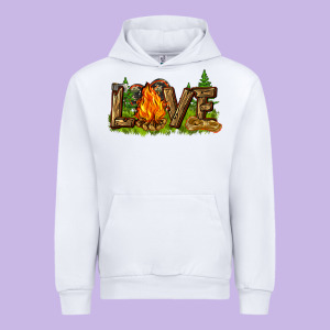 Camping Love Urban Hoodie Designed By Nancycooperartshop