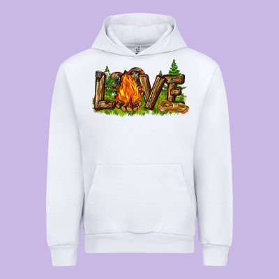 Camping Love Urban Hoodie Designed By Nancycooperartshop