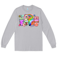 Moon Dust unicorn coffee cups Long Sleeve Tee - Zillion Design Studio