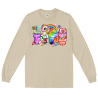 Mushroom unicorn coffee cups Long Sleeve Tee - Zillion Design Studio