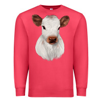 Cardinal White Cute Calf Premium Sweatshirt - JahusDesignShop