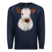 Navy White Cute Calf Premium Sweatshirt - JahusDesignShop