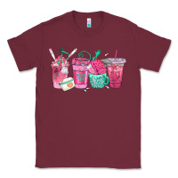 Burgundy nurse fuel coffee cups Classic Tee - texasbilliewilder