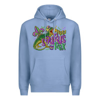 Colony Blue mardi saurus rex mardi gras Premium Hoodie - MaliasSmallBusiness