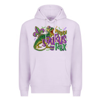 Lilac mardi saurus rex mardi gras Premium Hoodie - MaliasSmallBusiness
