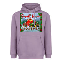 Lavender small town christmas mousepad Heavyweight Hoodie - BundleAndBundleShop