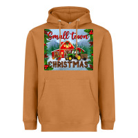 Meerkat small town christmas mousepad Heavyweight Hoodie - BundleAndBundleShop