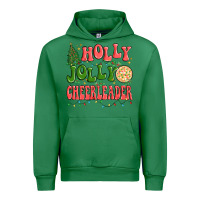 Emerald holly jolly cheerleader Urban Hoodie - MaliasSmallBusiness