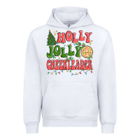 White holly jolly cheerleader Urban Hoodie - MaliasSmallBusiness