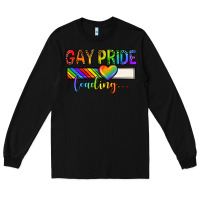 Black gay pride loading lgbtq Long Sleeve Tee - texasbilliewilder