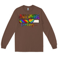 Chestnut gay pride loading lgbtq Long Sleeve Tee - texasbilliewilder
