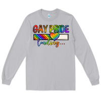 Moon Dust gay pride loading lgbtq Long Sleeve Tee - texasbilliewilder
