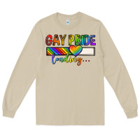 Mushroom gay pride loading lgbtq Long Sleeve Tee - texasbilliewilder
