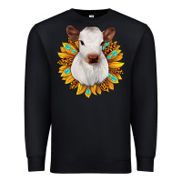 Black sunflower heifer Premium Sweatshirt - JahusDesignShop